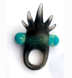 Ziggy Pot Leaf USB Rechargeable Vibrating Erection Enhancer Ring - 420 Series - Image 2