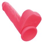 Rechargeable Rumbling and Thrusting Silicone Studs - Pink - Image 4