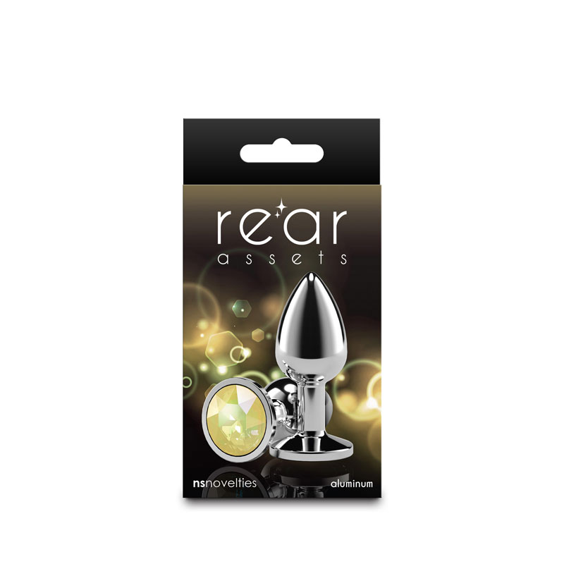 DJveYOPU Rear Assets Silver Medium Yellow Gem - Image 1