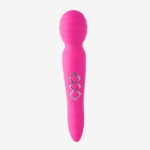 Zoe Twisty Dual Vibrating Pleasure Wand - Pink - Image 3