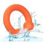 Alpha Liquid Silicone Dual Ball Ring - Orange Orange - Image 7