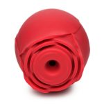 Mystic Rose Sucking and Vibrating Silicone Rose - Red - Image 2