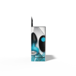Eluxe Vibrating Clr Gem Bluombre Plug Sm With Remote - Image 4