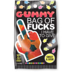 Bag of Fucks I Have to Give, Sour Gummy 2.2oz - Image 2