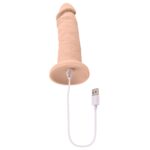 6 Inch Girthy Vibrating Dong - Light - Image 7