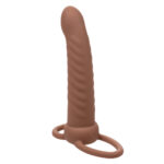 Performance Maxx Rechargeable Ribbed Dual Penetrator - Brown - Image 5