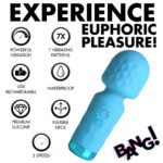 10x Mini Silicone Wand - Blue - Image 6