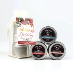 3-in-1 Hemp Seed Holiday Candle Trio - 2 Oz.