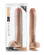 Dr. Skin - Dr. Michael - 14 Inch Dildo With Balls - Beige - Image 6