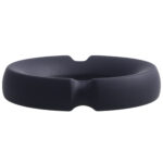 Merci - the Paradox - Silicone Covered Metal Cock Ring - 50mm - Black - Image 7