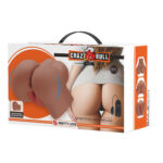 Hailey Realistic Vagina and Ass Vibrator - Tan