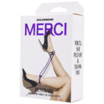 Merci - Restrain - 6mm Hemp Wrist or Ankle Cuffs - Violet