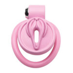 Pussification Vulva Chastity Cage - Pink - Image 2