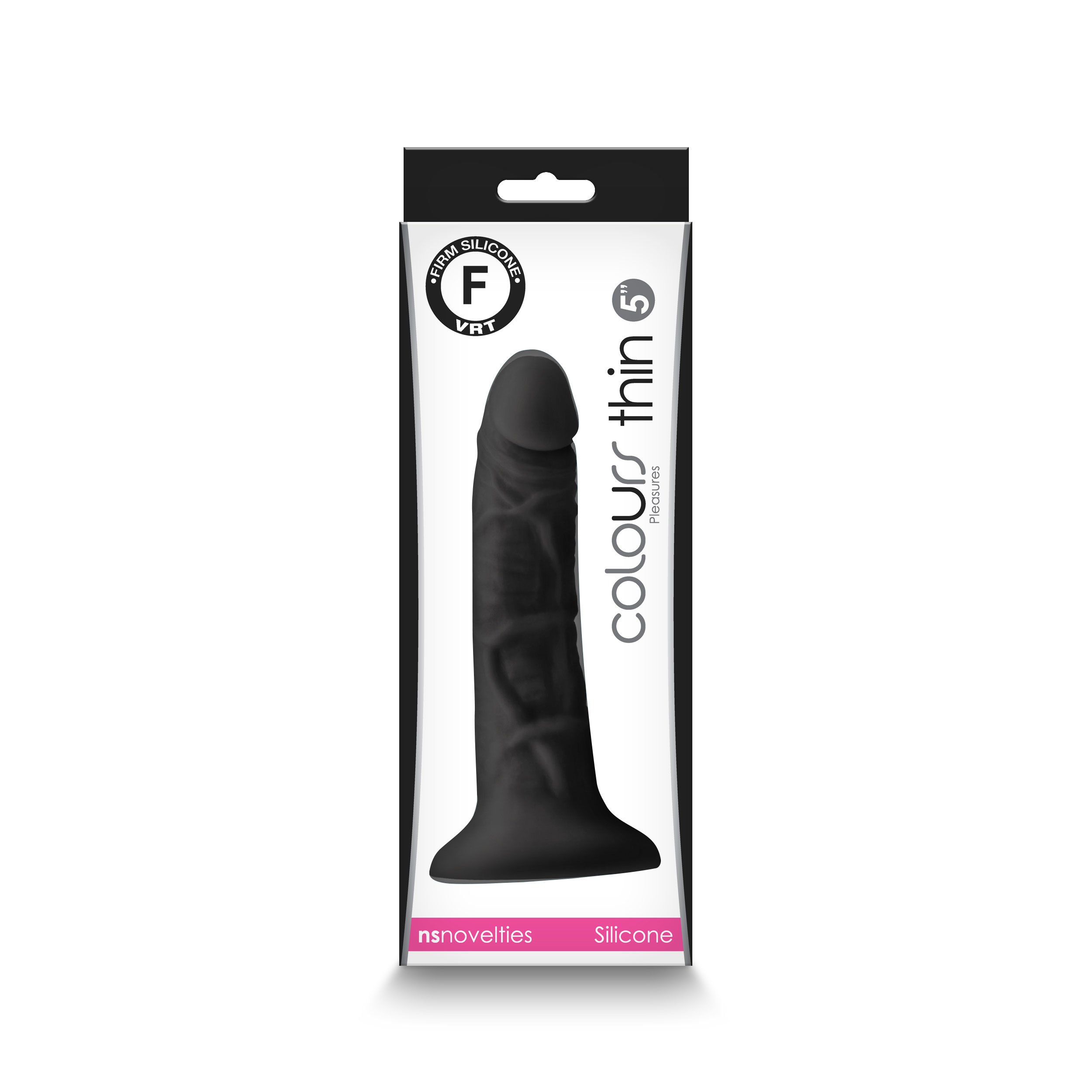 Eb9gCySoDbaHOfcVcKfcxw6Zr1i5BCBq Colours - Pleasures - Thin 5 Inch Dildo - Black - Image 1