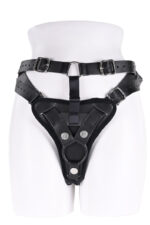 Aurora High Waisted Strap on - Black - Image 6