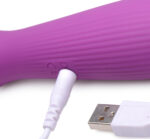 Silicone Wand Massager - Violet - Image 4