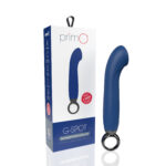 Primo G-Spot Rechargeable Vibrator - Blueberry - Image 6