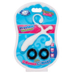 Prostate Stimulator Kit White W/c Rings