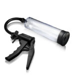 Amp Up Penis Pump With Trigger Handle - Clear - Image 2