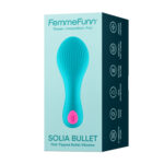 Solia Bullet Flat Tipped Vibrator - Turquoise - Image 5