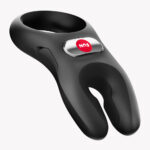 Nōs Classic Vibrating Cock Ring - Black - Image 3