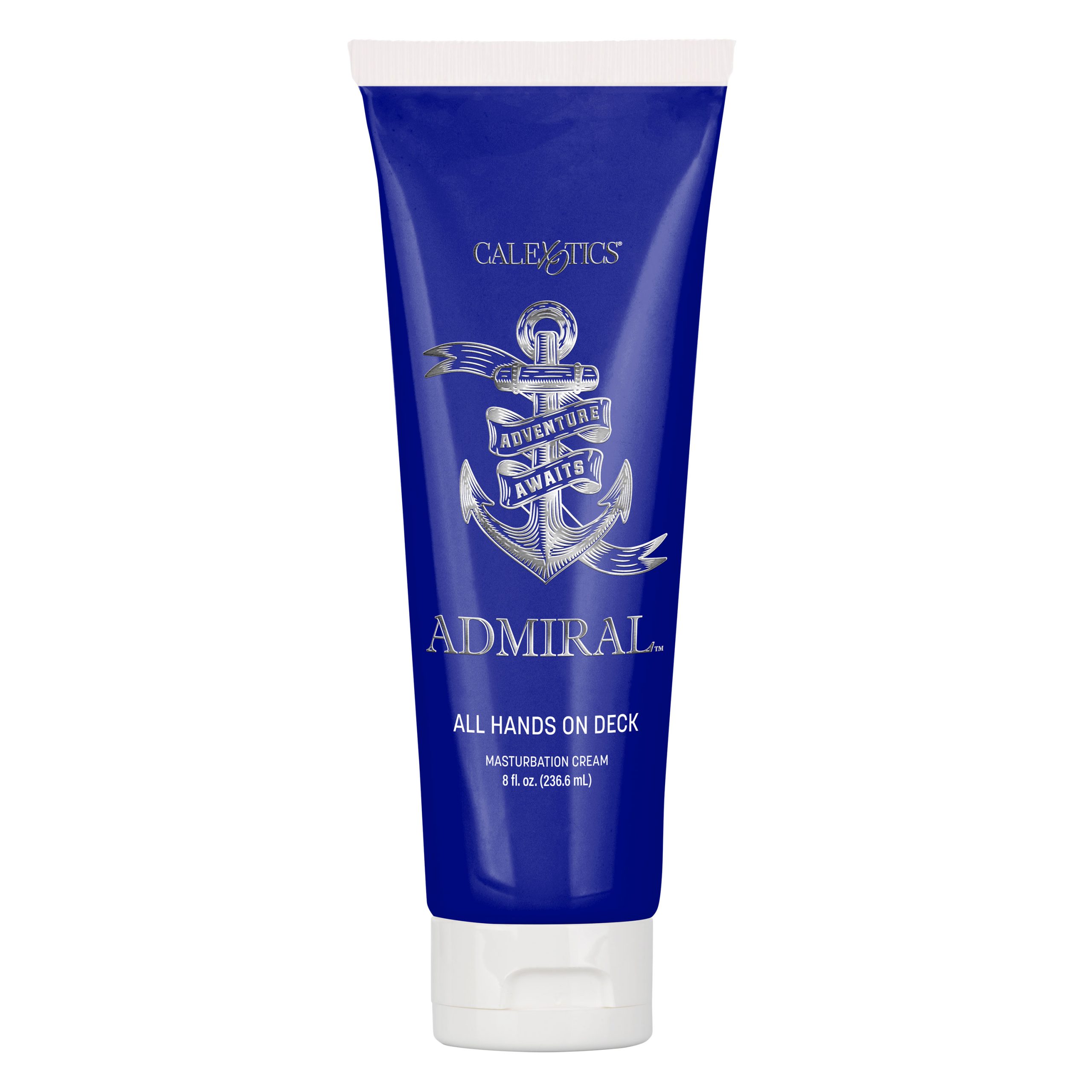 FJ4fg4GE3sfSRRnNWfPPSL2L3xOlPHZN Admiral All Hands on Deck Masturbation Cream Tube 8 Oz - Image 1