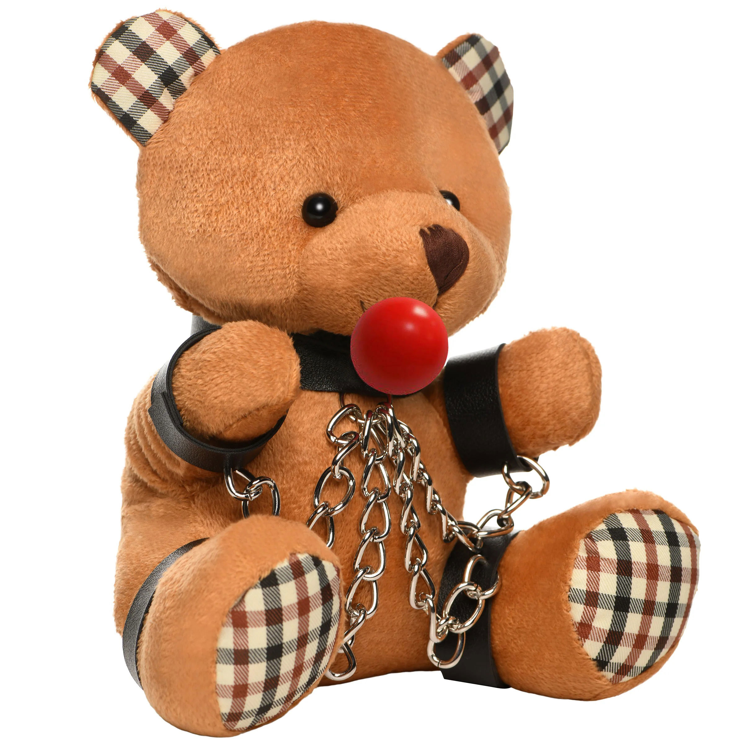 FYKz1hyJ9UztIMQA7NZ8kKdjVrRmdSLk Gagged Teddy Bear Plush - Image 1