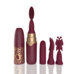 My Secret Premium Rechargeable Vibrating Lipstick Merlot - Image 2