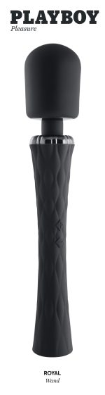 Playboy Pleasure - Royal - Wand - Black - Image 2
