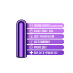 Kool Vibes - Rechargeable Mini Bullet - Grape - Image 4