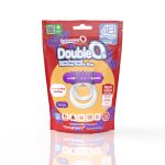 Screaming O 4b - Double O Super Powered Vibrating Double Ring - Grape - Image 2