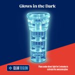 Rize - Luz - Glow in the Dark Self- Lubricating Stroker - Clear - Image 2