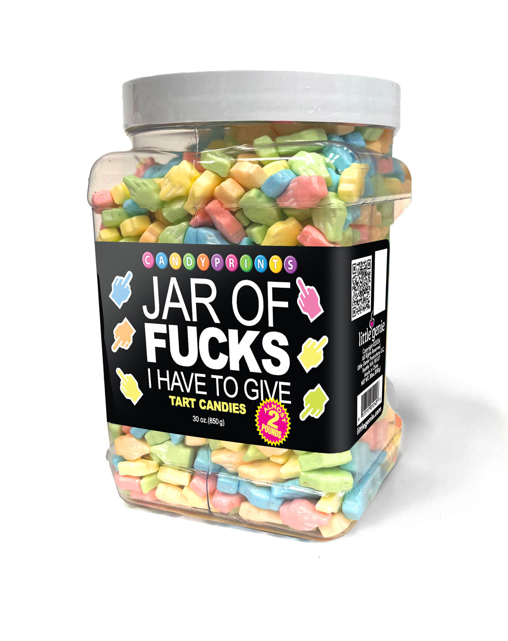GQ6mkagO Jar of Fucks I Have to Give – 2lb Tart Candy - Image 1