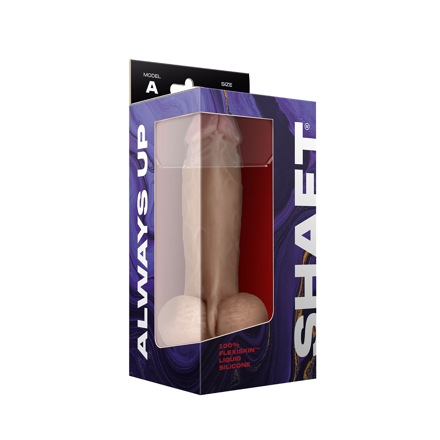 GSddhVl01s56lW2b7FxCWH0CENPTMHTm Shaft - Model a 8.5 Inch Liquid Silicone Dong With Balls - Pine - Image 1