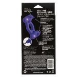 Silicone Rechargeable Triple Orgasm Enhancer - Purple - Image 2