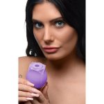 Bloomgasm Wild Rose 10x Suction Clit Stimulator - Purple - Image 4