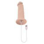7 Inch Girthy Vibrating Dong - Light - Image 7