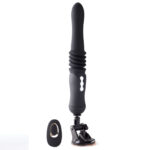 Max Silicone Thrusting Portable Love Machine - Black