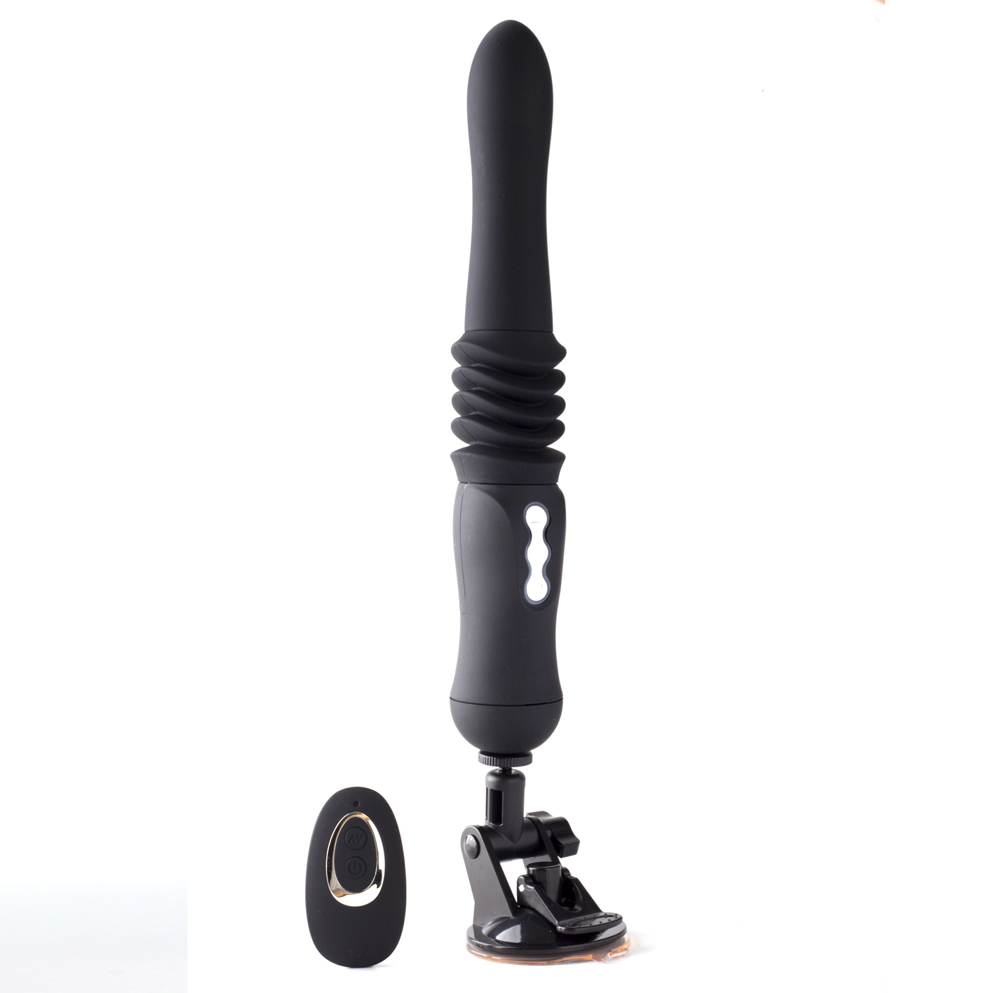 GhdlhiisUMiIycHXK3RFjDEoW8TcNotf Max Silicone Thrusting Portable Love Machine - Black - Image 1