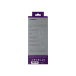 Humper Rechargeable Dual C-Ring With Anal Plug - Purple - Image 2