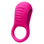 Basic Essentials Rechargeable Ridge Rider Ring - Pink - Image 3