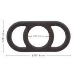 Alpha Liquid Silicone Commander Ring - Black - Image 5
