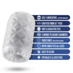 Rize - Reakt - Self-Lubricating Stroker - White - Image 6