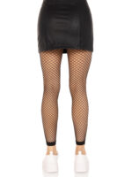 Industrial Net Footless Tights - One Size - Black