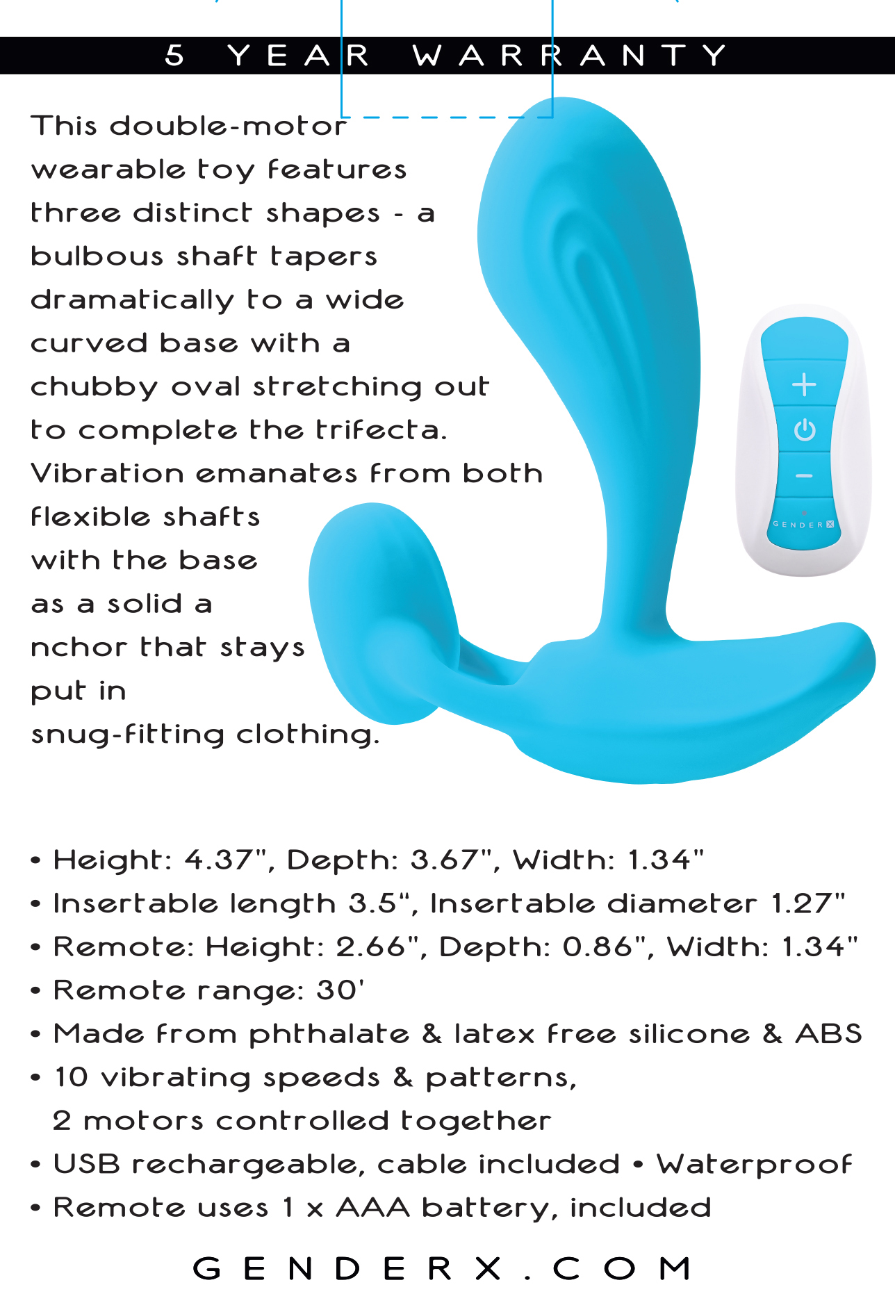 HMrfXMWIGWw64hMpqVi7pbbuZggN8dOo Wear Me Out - Blue - Image 1