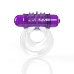 Screaming O 4b - Double O Super Powered Vibrating Double Ring - Grape - Image 5