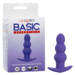Basic Essentials Rechargeable Beaded Probe - Purple - Image 2