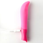 Maddie Silicone G-Spot Vibrator - Pink - Image 8
