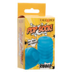 Pop Sock Ribbed - Blue - Image 2