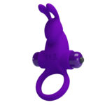 Pretty Love Vibrant Penis Ring I - Purple - Image 3